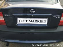 auto SPZ - Just Married